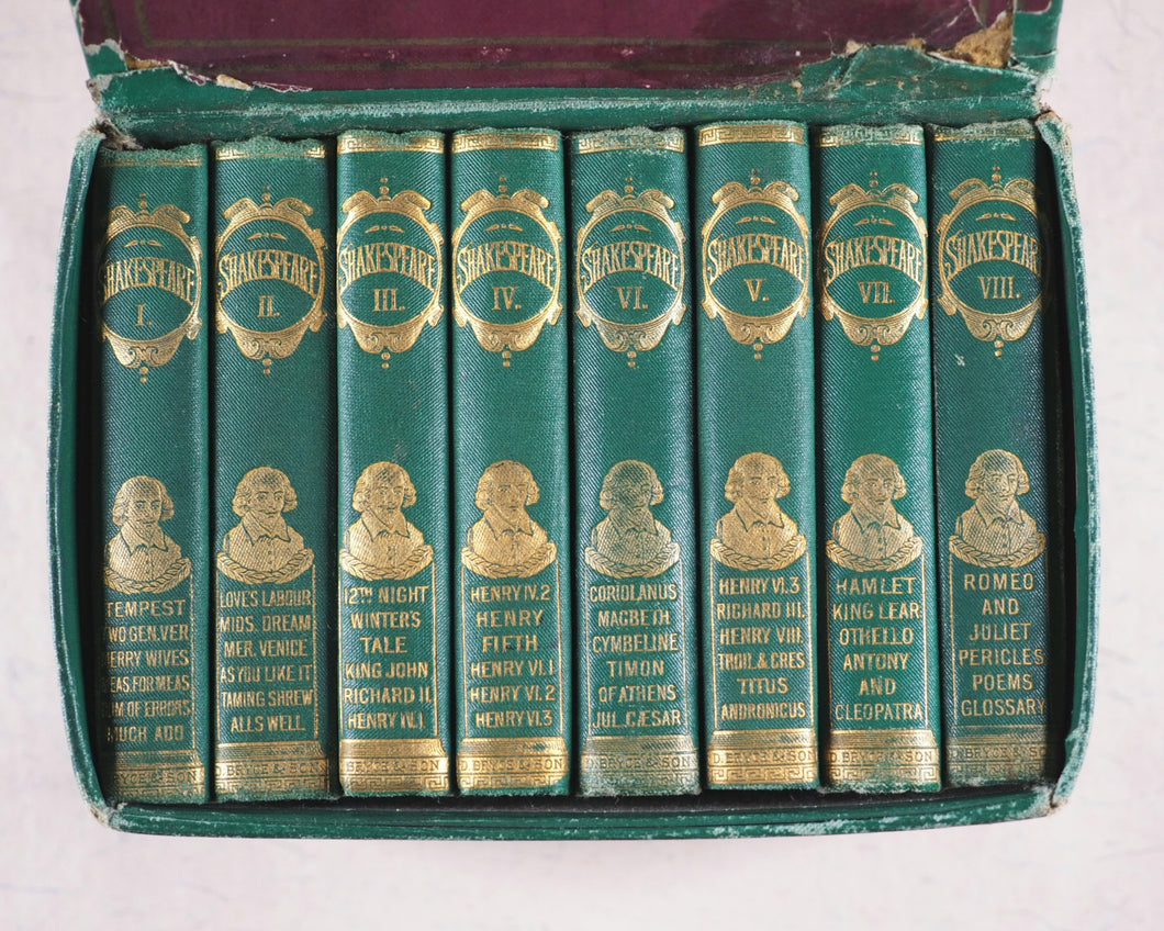 Shakespeare, William. Illustrated Pocket Shakespeare. Bryce, David and Son. Glasgow. 1886.