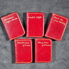 Load image into Gallery viewer, Shakespeare, William. Ellen Terry: A Midsummer Night&#39;s Dream, Much Ado About Nothing, Merchant Of Venice, Twelfth Night, The Merry Wives of Windsor. Bryce, David &amp; Son Glasgow. 1904. Five matching volumes.
