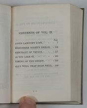 Load image into Gallery viewer, Shakespeare, William. Pocket Portrait Shakespeare. Complete with glossary. Bryce, David &amp; Sons. Glasgow. Circa 1899.
