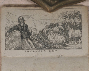 Miniature Almanack for 1844. Goode, T. Clerkenwell Green. London. [1843].