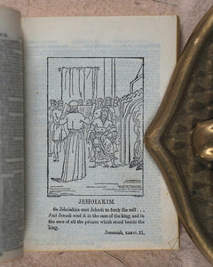 Holy Bible containing Old and New testaments. Translated out of the original tongues. Printed by Authority.  Bryce, David and Son. Glasgow. 1901. Illustrated Miniature Bible.