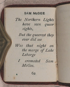 Service, Robert W. Songs of the Yukon. Briggs, William. Toronto. 1913.