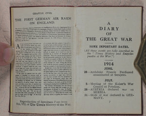 Times illustrated history and encyclopaedia of the war : a war library and work of reference for every British home. [London Times. London. 1919?].
