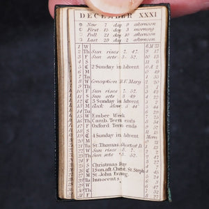 London Almanac for the year of Christ 1847. Company of Stationers [London]. 1846. >>CURIOUS FINGER FORMAT MINIATURE LONDON ALMANAC<<