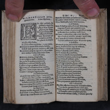 Load image into Gallery viewer, Martialis, Marcus Valerius (38-104 AD). Martialis, ex novissima viri cuiusdam sane eruditissimi recognitione castigatior quam unquam antea factus. Stagnini , Bernardini de Tridino Montisferrati. Venice. 1531.
