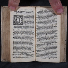 Load image into Gallery viewer, Martialis, Marcus Valerius (38-104 AD). Martialis, ex novissima viri cuiusdam sane eruditissimi recognitione castigatior quam unquam antea factus. Stagnini , Bernardini de Tridino Montisferrati. Venice. 1531.
