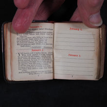 Load image into Gallery viewer, Royal Bijou Birthday Book: a selection from the poetical works of Shakespeare, Wordsworth, Hood, Tennyson, Moore, Burns, Cowper, Scott, Goldsmith, Hemans, Byron, Milton. Eyre &amp; Spottiswoode, His Majesty's Printers, Downs Park Road, N.E. London. 1901.
