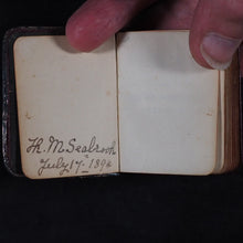 Load image into Gallery viewer, Thumb Birthday Text Book of short verses from the bible. Bryce, David &amp; Son Glasgow. 1894.
