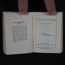 Load image into Gallery viewer, Stevenson, Robert Louis. Pentland Rising: A page of history. 1666. With Memorials of Robert Louis Stevenson. Bryce, David &amp; Son. Glasgow. Circa 1905.
