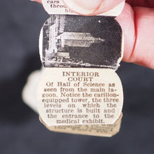 Load image into Gallery viewer, World's Fair in a Nutshell. A Century of Progress. Gale Specialty Co. Chicago. 1932.
