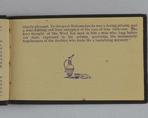 Omar Khayyam. Rubaiyat of  Edward Fitzgerald [translator]. B.K. Khanna & Bros. 158 Harrison Road, Calcutta. Circa 1948.