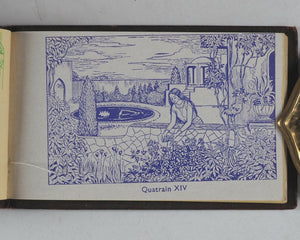 Omar Khayyam. Rubaiyat of  Edward Fitzgerald [translator]. B.K. Khanna & Bros. 158 Harrison Road, Calcutta. Circa 1948.