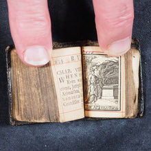 Load image into Gallery viewer, Biblia or a Practical Summary of Old &amp; New Testaments. 1728. Wilkin, R. [London]. 1727. Underlined in red and hand corrected to 1728. Black binding.
