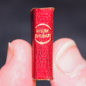 Smallest English Dictionary in the World. Comprising: besides the ordinary & newest words in the language, short explanations of a large number of scientific, philosophical, literary & technical terms. Bryce, David & Son. Glasgow. 1893. SILVER LOCKET