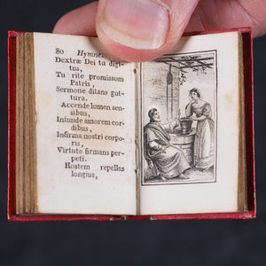 Petit Paroissien de la Jeunesse. Marcilly. Rue St. Jacques, 10. Paris. Circa 1840. Original slipcase, magnifying glass and case.