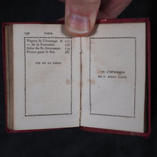 Load image into Gallery viewer, Petites heures à Jesus Christ. Dédiées aux jeunes fidelea. Janet, Francois. Libraire. Rue de la Harpe, 50. Paris. Circa 1818.
