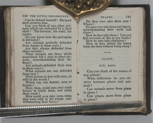 Abbott, Jacob [Principal of the Mount Vernon School, Boston, America]. Little Philos[o]pher [sic]. Designed for the use of Juvenile Reasoners. Nelson, Thomas. Edinburgh. 1840.