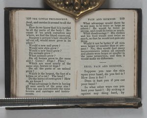Abbott, Jacob [Principal of the Mount Vernon School, Boston, America]. Little Philos[o]pher [sic]. Designed for the use of Juvenile Reasoners. Nelson, Thomas. Edinburgh. 1840.