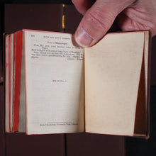 Load image into Gallery viewer, Shakespeare, William. Illustrated Pocket Shakespeare. Bryce, David &amp; Son. Glasgow. 1886.
