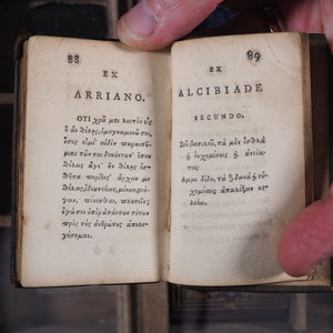 To tou Epiktetou encheiridion. Ex editione Joannis Upton accurate expressum. Epictetus. Publication Date: 1751 CONDITION: VERY GOOD