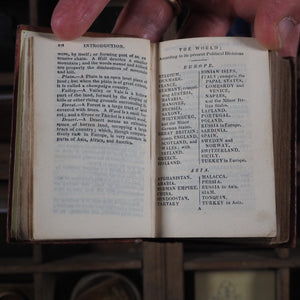 Little Gazetteer or Geographical Dictionary in miniature ...situation, extent, and other topographical features, with the commerce, manufactures, productions, and general statistics of every country in the world. Maunder, Samuel. Publication Date: 1845