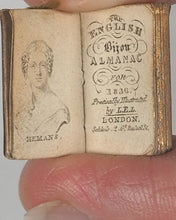 Load image into Gallery viewer, English Bijou Almanac for 1836. Poetically Illustrated by L.E.L. [Letitia Elizabeth Landon]. Schloss [Albert]. 2 Great Russell Street. London. [1835].
