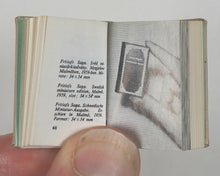 Load image into Gallery viewer, Janka, Gyula. A nemzetközi minikönyvgyűjtés helyzete és lehetőségei. [International Miniature Book Collection].Szepiroldami Konyvkiado. Budapest. 1973.
