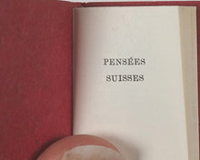 Load image into Gallery viewer, Pensées Suisses. Kundig, Andrée. Genève. 1966.
