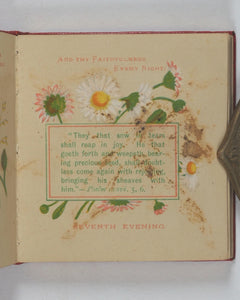 F.M.H. Daisies from the Psalms. A Garland of words in Season. By F.M.H. Hawkins, J.E. Baker Street, Paternoster Square [London, 1883].