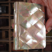 Load image into Gallery viewer, Garden of the soul: a manual of devotion : containing the public and private devotions of most frequent use. [with] The Epistles and Gospels. &gt;&gt; TESSELLATED MOTHER-OF-PEARL MINIATURE&lt;&lt; Publication Date: 1922 CONDITION: VERY GOOD
