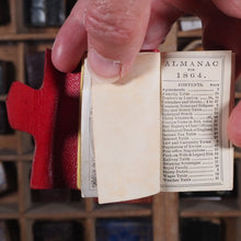 Load image into Gallery viewer, Pearl pocket Book and Fashionable Remembrancer for 1864 [with] Miniature Ball-Room Guide. &gt;&gt;RARE MINIATURE ALMANAC &quot;FOR THE LADIES&quot;&lt;&lt; Publication Date: 1863 CONDITION: NEAR FINE
