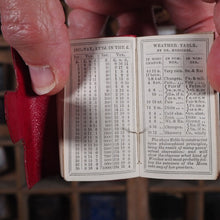 Load image into Gallery viewer, Pearl pocket Book and Fashionable Remembrancer for 1864 [with] Miniature Ball-Room Guide. &gt;&gt;RARE MINIATURE ALMANAC &quot;FOR THE LADIES&quot;&lt;&lt; Publication Date: 1863 CONDITION: NEAR FINE
