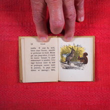 Load image into Gallery viewer, Voyages et aventures de Bob l&#39;écureuil. Texte traduit de l&#39;anglais. &gt;&gt;MINIATURE FRENCH BOOK OF A SQUIRREL&lt;&lt; Publication Date: 1834 CONDITION: VERY GOOD
