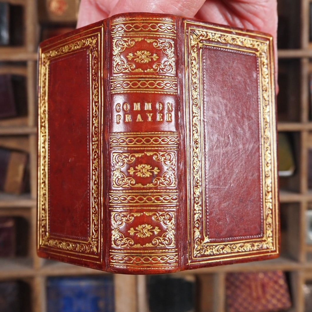 Book of Common Prayer and Administration of the Sacraments. Together with the Psalter or Psalms of David [bound with] A New Version of the Psalms of David, by N.Tate and N.Brady. Church of England Miniature Prayerbook. 1834