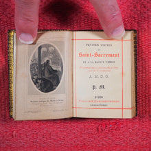 Load image into Gallery viewer, Petites Visites Au Saint-Sacrement Et A La Sainte Vierge. &gt;&gt;FINE MINIATURE BINDING&lt;&lt; Publication Date: 1890 CONDITION: NEAR FINE
