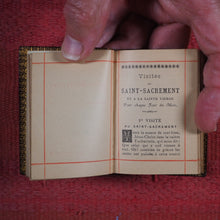 Load image into Gallery viewer, Petites Visites Au Saint-Sacrement Et A La Sainte Vierge. &gt;&gt;FINE MINIATURE BINDING&lt;&lt; Publication Date: 1890 CONDITION: NEAR FINE
