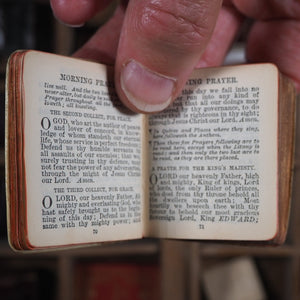 Book of Common Prayer and Administration of the Holy Communion. >>MINIATURE PRAYER BOOK<< Church of England. Publication Date: 1901 CONDITION: VERY GOOD