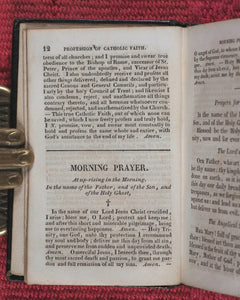 Daily Companion, or Little Pocket Manual of Prayers. Cormon et Blanc, 1 Roger Street, Lyons. France. 1840