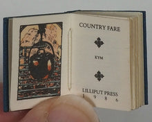 Load image into Gallery viewer, KYM. Country Fare. Lilliput Press. [Bristol, England]. 1986.
