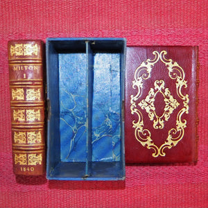 Poetical works of John Milton >>MINIATURE SIGNED BINDING<< Milton, John. Publication Date: 1840 CONDITION: VERY GOOD