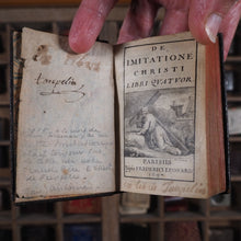 Load image into Gallery viewer, De Imitatione Christi libri quatuor. [Imitation of Christ]   &gt;&gt;MINIATURE PRAYER-BOOK&lt;&lt; [Thomas a Kempis]. Publication Date: 1697 CONDITION: VERY GOOD
