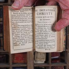 Load image into Gallery viewer, De Imitatione Christi libri quatuor. [Imitation of Christ]   &gt;&gt;MINIATURE PRAYER-BOOK&lt;&lt; [Thomas a Kempis]. Publication Date: 1697 CONDITION: VERY GOOD
