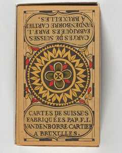 Vandenborre Tarot. 1974. By F.I. Vandenborre, Brussels. [Carta Mundi, Brussels, in Belgium for Aurelia Books.].