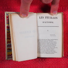 Load image into Gallery viewer, Feuilles d&#39;Automne, suivi de plusieurs pieces nouvelles. Hugo, Victor. Publication Date: 1840 CONDITION: VERY GOOD
