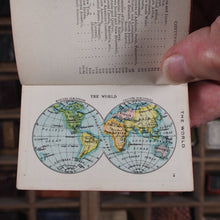 Load image into Gallery viewer, Mellin&#39;s Atlas of the World. &gt;&gt;RARE MINIATURE ATLAS&lt;&lt; Publication Date: 1894 CONDITION: VERY GOOD
