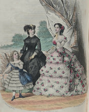 Load image into Gallery viewer, Englishwoman&#39;s domestic magazine : an illustrated journal, combining practical information, instruction, and amusement. New Series (Volumes 1 &amp; 2). London : S.O. Beeton.
