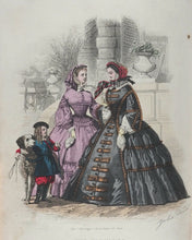 Load image into Gallery viewer, Englishwoman&#39;s domestic magazine : an illustrated journal, combining practical information, instruction, and amusement. New Series (Volumes 1 &amp; 2). London : S.O. Beeton.
