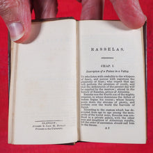 Load image into Gallery viewer, Rasselas, a Tale. &gt;&gt;MINIATURE LITERARY CLASSIC &lt;&lt; Johnson, Dr. Publication Date: 1832 CONDITION: VERY GOOD
