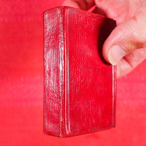 Psalms of David in Metre, According to the Version Approved by the Church of Scotland, and appointed to be used in Worship. >>MINIATURE RUBY WALLET BOUND SCOTTISH PSALMS<< Publication Date: 1828 CONDITION: VERY GOOD