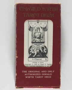 Oswald Wirth Tarot Deck. First edition, published by U.S. Games Systems, 1976. First edition.